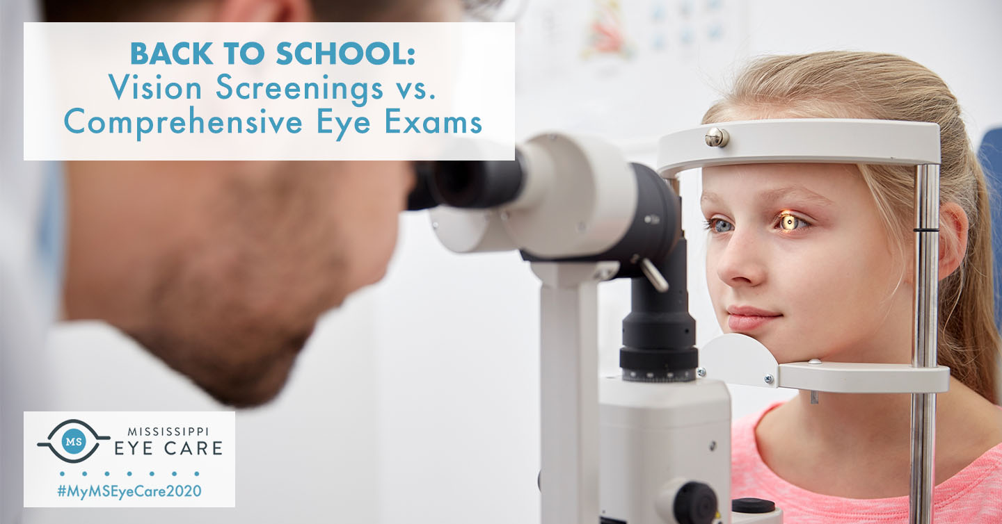 Read more about the article Back to School: Vision Screenings vs. Comprehensive Eye Exams