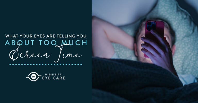 What Your Eyes Are Telling You About Too Much Screen Time